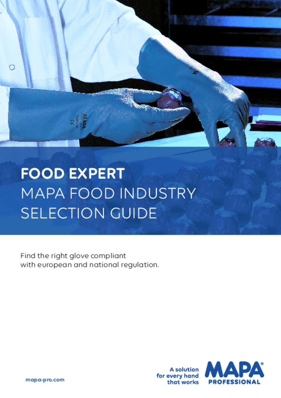 Discover our selection of Mapa Professional protective gloves for the food industry